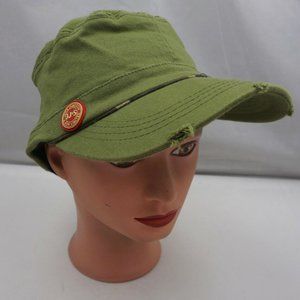 Jameson Hat Green Stitched Women's Fitted Cadet Mi